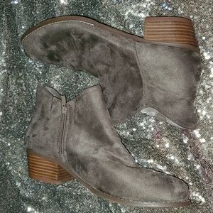 FAUX SUEDE ANKLE BOOT by TORRID